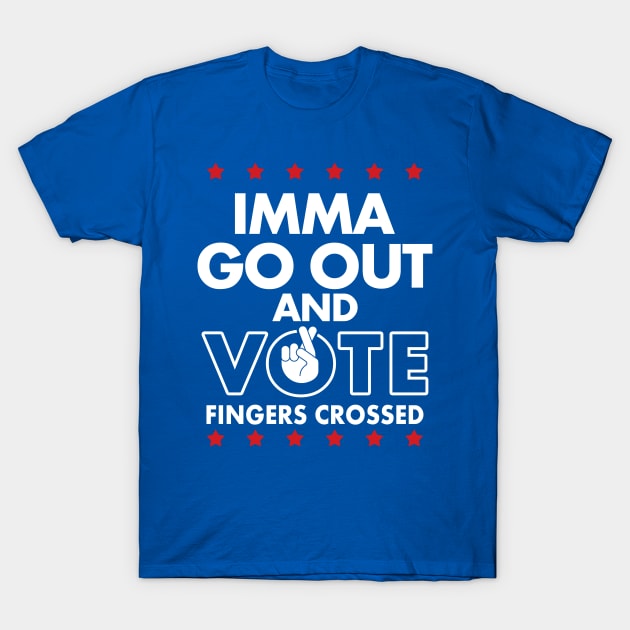 Presidential Election 2024 Vote Register and Vote Democrat Republican Independent Political Meme T-Shirt by Originals By Boggs